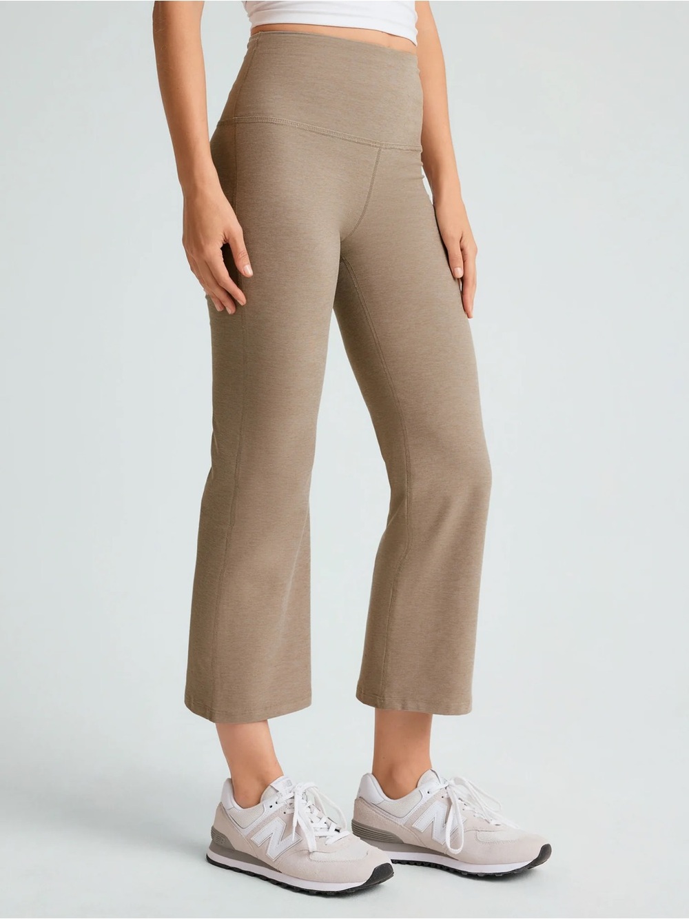 Beyond Yoga Spacedye™ Retro Cropped Pant, medium, birch heather - Picture 3 of 12